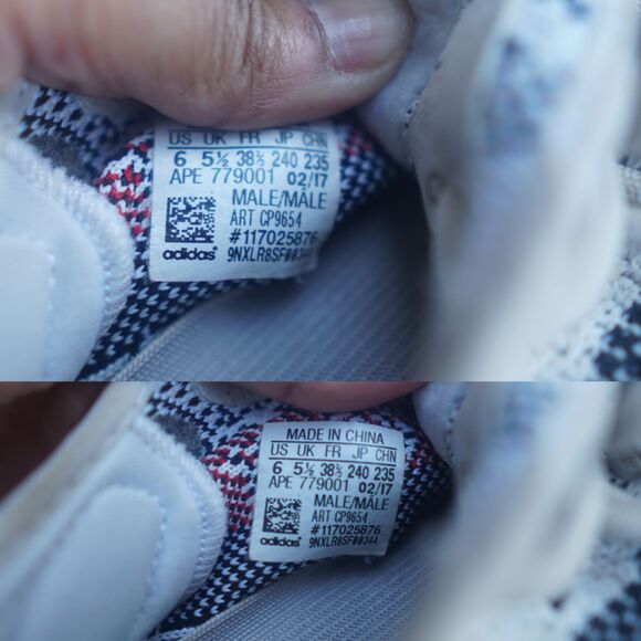 Adidas Yeezy Boost 350 V2 Zebra Men\'s Size 6 White Black Red CP9654 2017 main image 10